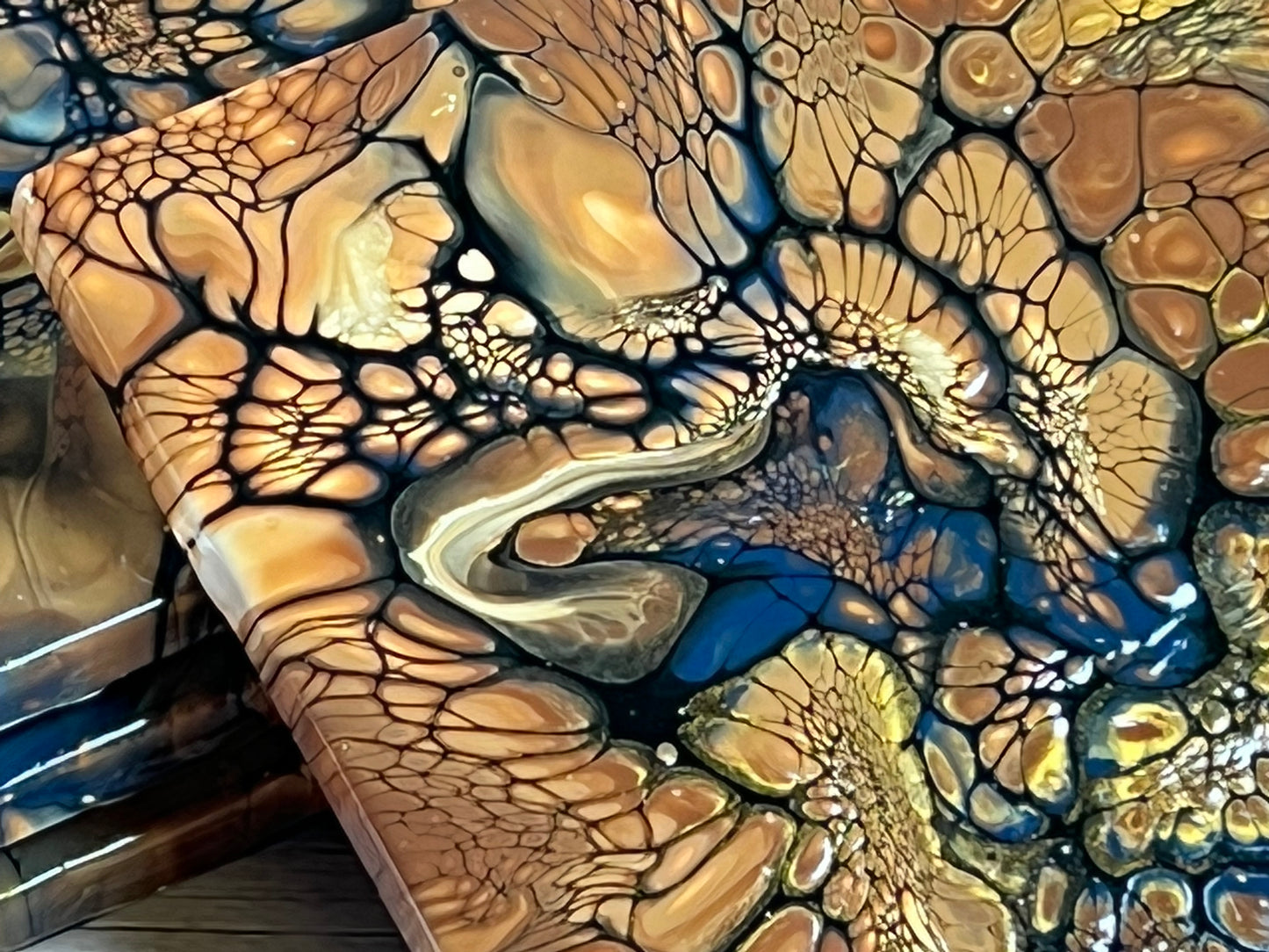 Acrylic Pour Coasters | Set of 4