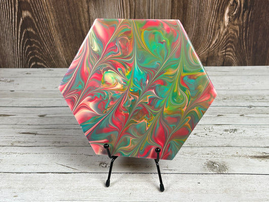 7" Hexagon Display Trivet